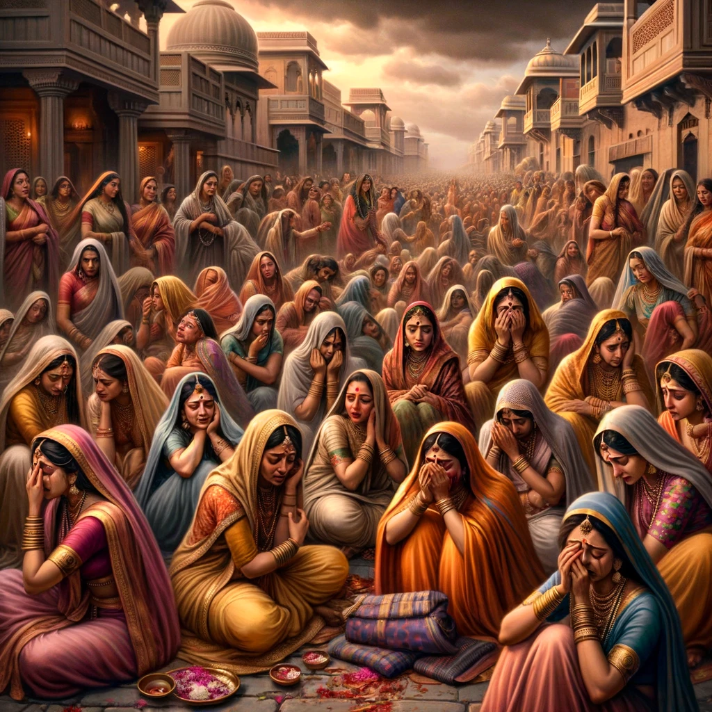 The Women of Ayodhya Lament